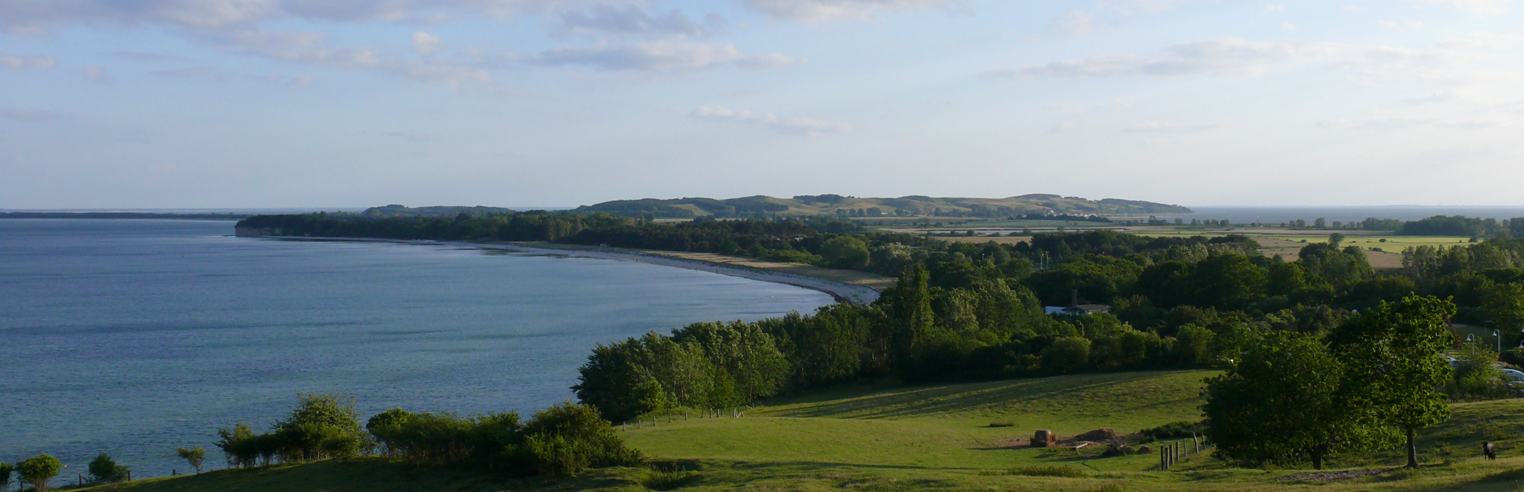 Blick von Göhren auf das Mönchgut